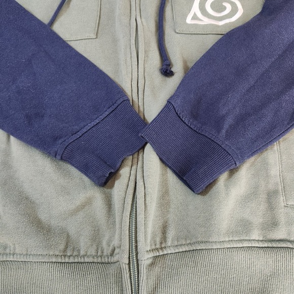 Naruto Shippuden Kakashi Hatake Full Zip Hoodie‎ Hot Topic Men's Unisex Medium - Picture 7 of 13